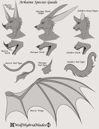 Arkaine Species Guide